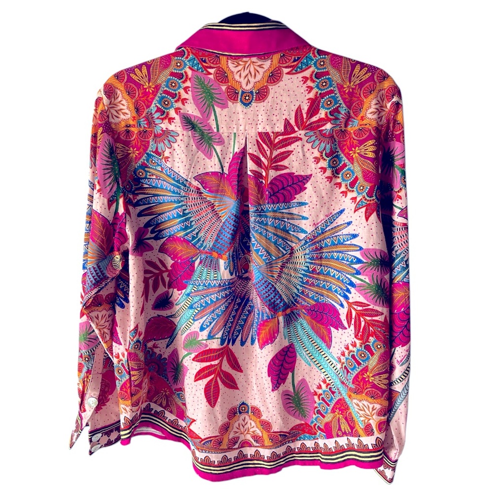 FARM Rio Multicolor Tropical Button Down Shirt - Picture 9 of 16